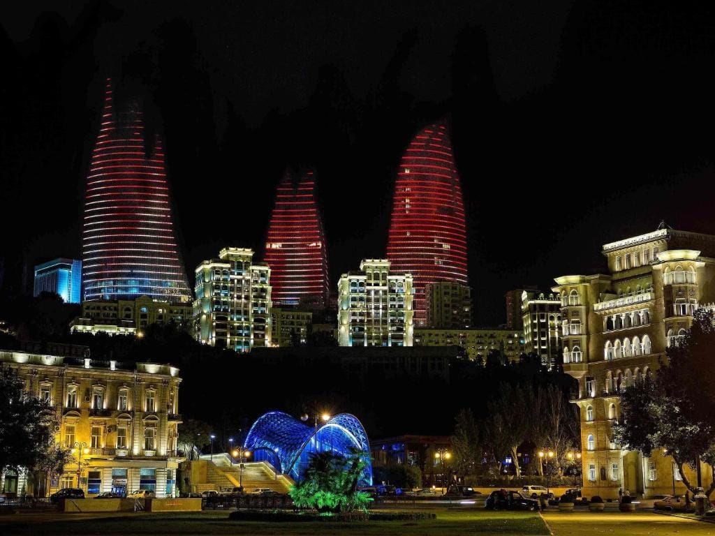 Fairmont Baku, Flame Towers — 2