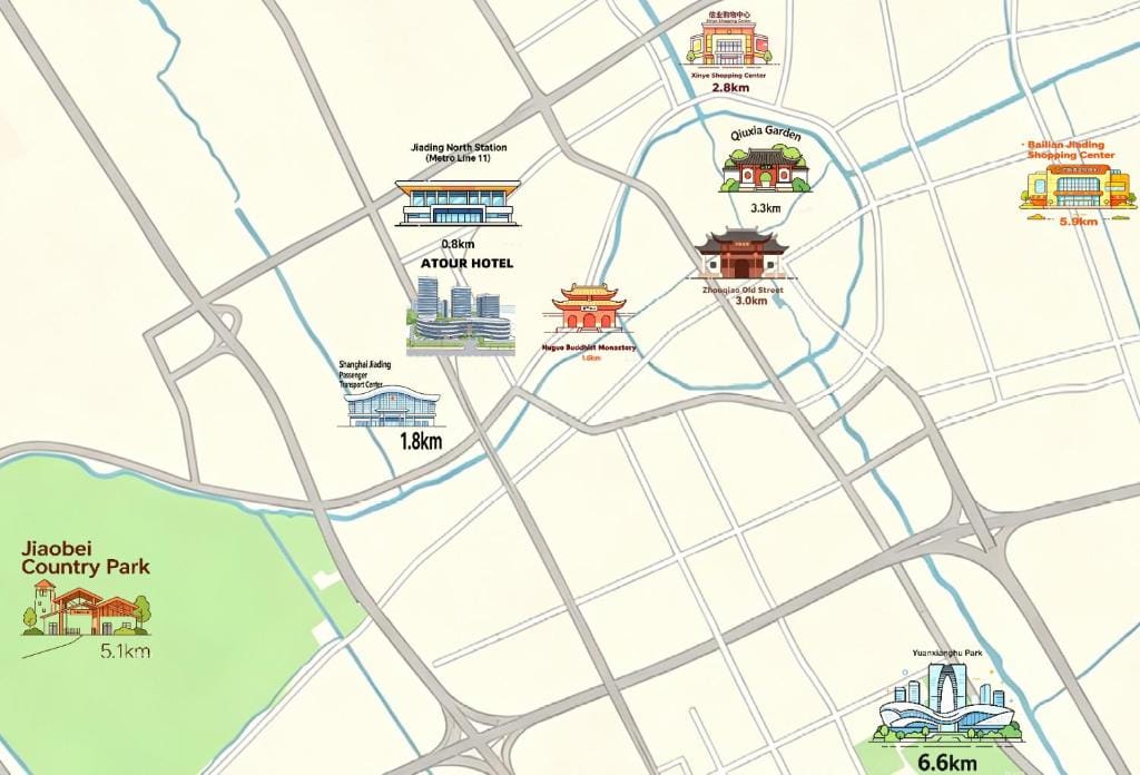 Atour Hotel Shanghai Jiading Juyuan Wisdom Center — 2